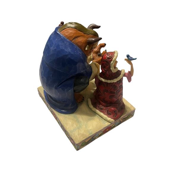 Jim Shore Disney Showcase Beauty and the Beast Something There Figure - Picture 3 of 6